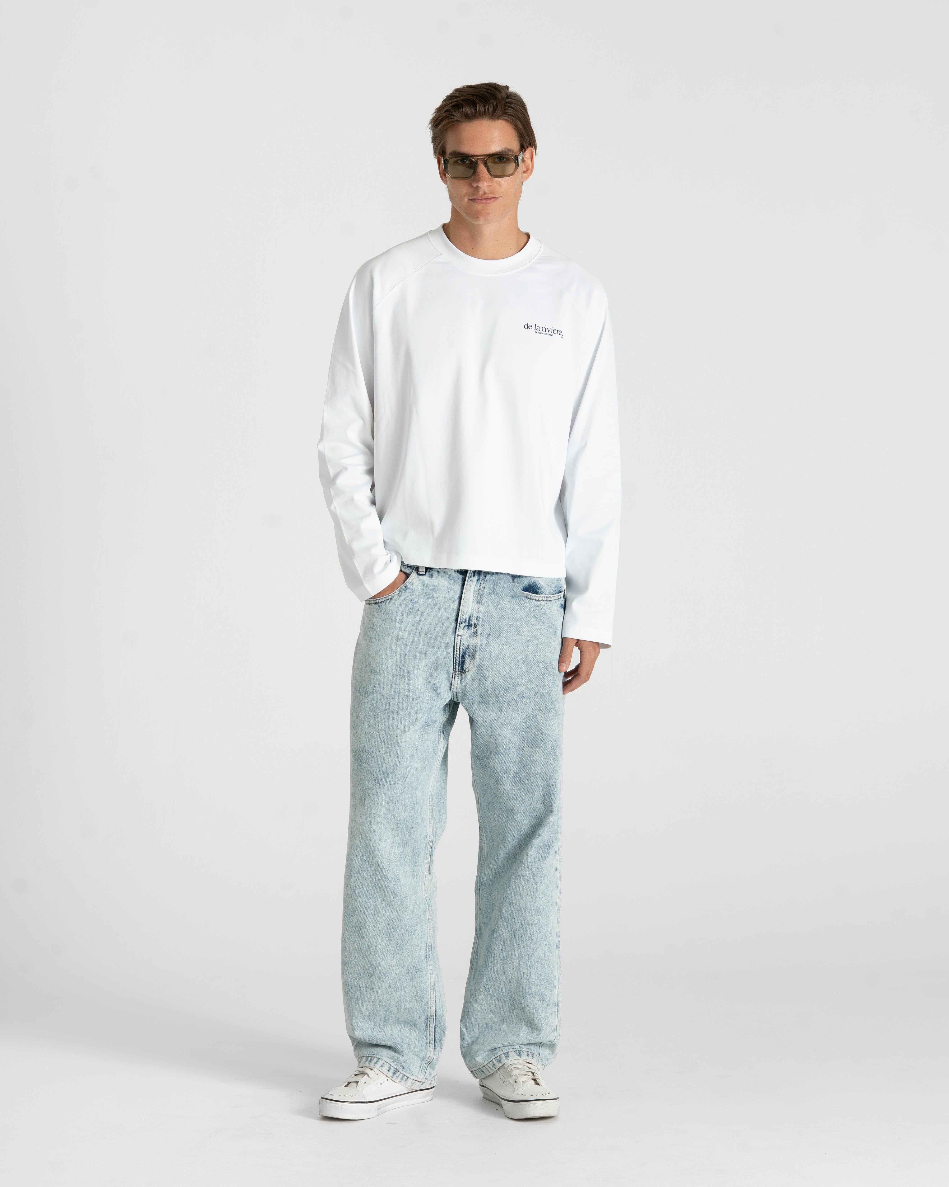 Baggy Jeans Jeans hellblau